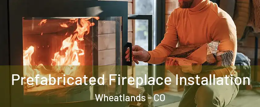 Prefabricated Fireplace Installation Wheatlands - CO