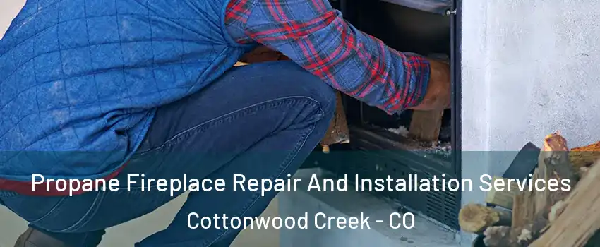 Propane Fireplace Repair And Installation Services Cottonwood Creek - CO