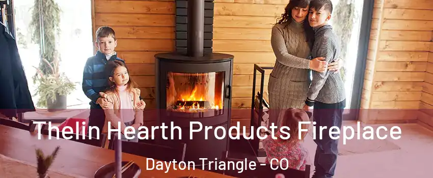 Thelin Hearth Products Fireplace Dayton Triangle - CO