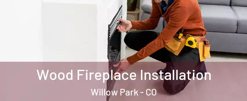 Wood Fireplace Installation Willow Park - CO