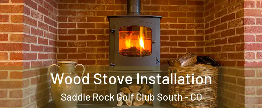 Wood Stove Installation Saddle Rock Golf Club South - CO